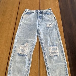 SHEIN Light-wash straight legged Jeans